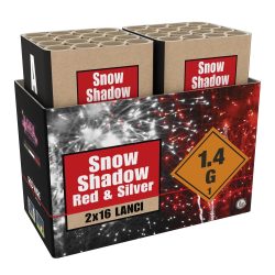 Snow Shadow - Red and Silver