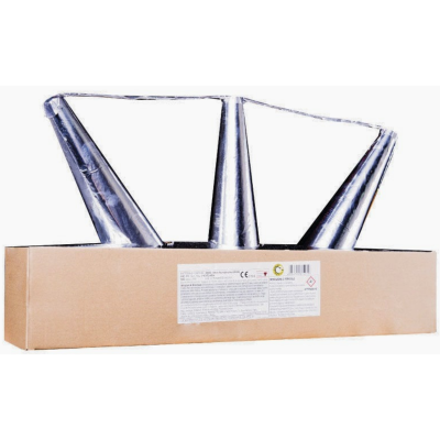 Ventaglio di vulcani argento senza fumo