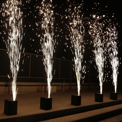 Grande Fontana Luminosa Argento - immagine 2